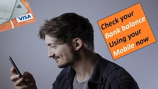 Check Your Bank Balance Using Your Mobile Device   9 Tech Tips [upl. by Mell]