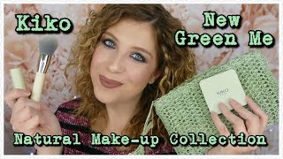 Kiko New Green Me  Natural Makeup Collection  laEliz [upl. by Air122]