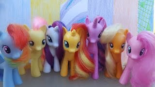 MLP Friendship Through the Ages toys version [upl. by Fusco966]