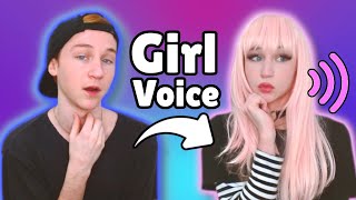 HOW TO DO A GIRL VOICE EASY  Female Voice Training Tutorial [upl. by Ireg]