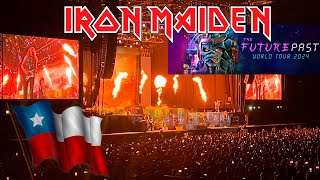 IRON MAIDEN LIVE IN CHILE 2024 FULL SHOW Estadio Nacional Santiago  Chile 27  NOV  2024 [upl. by Oruhtra]