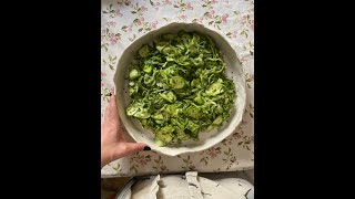 Shaved fennel and courgette salad [upl. by Lyudmila]