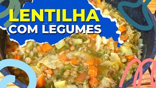 LENTILHA com LEGUMES🥕🥔🍵 [upl. by Dumm]