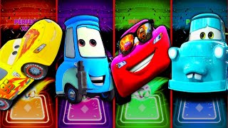 Cars 3 Mater vs Lighting McQueen vs Lightning McQueen Spider Eater vs Cruz Ramirez x Coffin Dance [upl. by Hcirdeirf]