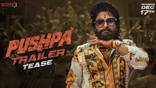 Pushpa Trailer Tease  Allu Arjun  Pushpa  Rashmika  Fahadh Faasil  DSP  Sukumar  17th Dec [upl. by Mandelbaum]