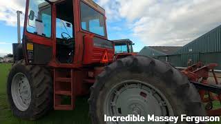 1976 Massey Ferguson 1505 104 Litre 8Cyl Diesel Articulated Tractor 185 HP [upl. by Derr]