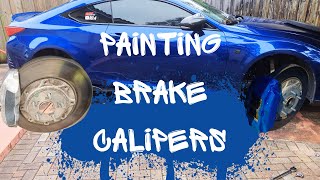 Transform Your Lexus RC with Brake Caliper Painting [upl. by Asemaj910]