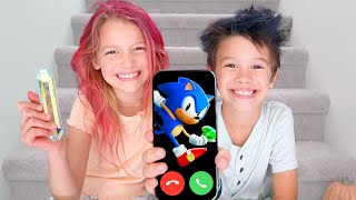 Call Sonic Superstars in Real Life at My PB and J House [upl. by Shuma]