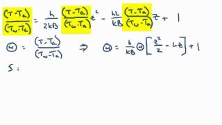 Heat Loss from a Rectangular Fin [upl. by Godfree]