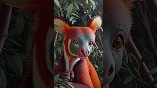 Un kangourou arboricole dans une forêt deucalyptus créé par une IA kangourou [upl. by Bakeman]