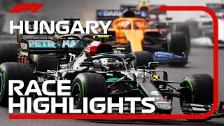 2020 Hungarian Grand Prix Race Highlights [upl. by Tiloine201]