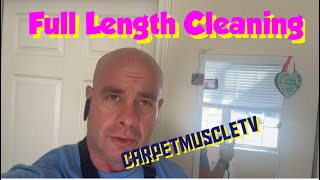 SETT Full Length Carpet scrub and extract cleaning Rotary vlm [upl. by Raybin]