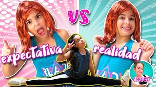 EXPECTATIVA vs REALIDAD de ser GIMNASTA 😱 Os presento a mi ENTRENADORA [upl. by Airdnaz]