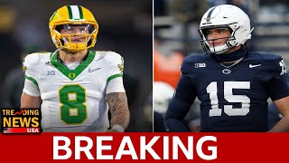 Oregon vs Penn State score Live updates college football scores 2024 Big Ten Championship Game co [upl. by Sandler]