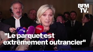 Procès RN 5 ans dinéligibilité requis par le parquet contre Marine Le Pen [upl. by Bilski]