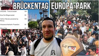 EUROPAPARK und BRÜCKENTAG Der jährliche WartezeitenWahnsinn im Freizeitpark Epfan95 Videoblog [upl. by Aihsatal37]