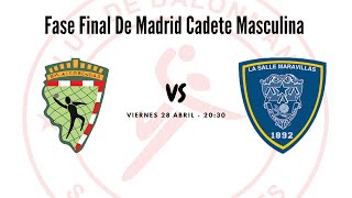 Fase Final De Madrid Cadete Masculina viernes 28 abril [upl. by Warde]