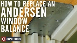 How to replace an Andersen Window Balance [upl. by Hoye]