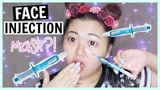 Oozoo Face Injection Mask Hydro Lift  First Impression [upl. by Eachern85]