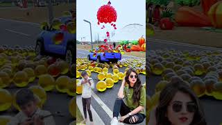 The decompressed video is here the Douyin assistant with a glass ball in a pickup truck popular c [upl. by Dawaj]