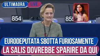 Europarlamentare Ungherese Attacca Duramente Ilaria Salis e la Sinistra [upl. by Yellehs]