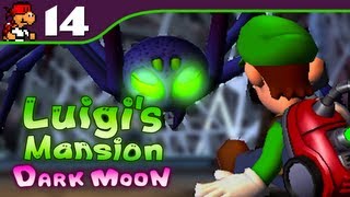 ABoss Confront the Source vs Spider Queen  Luigis Mansion Dark Moon 14 [upl. by Ahmad]