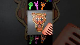 Incredibox Sprunki  Vineria Pinkl Oren Raddy Wenda pancake art challenge shorts [upl. by Irak481]