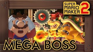 Super Mario Maker 2  The MEGA BOSS Returns [upl. by Anelliw347]