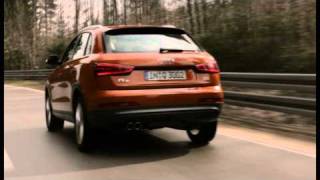 2012 Samoa Orange Audi Q3 TDI quattro Driving [upl. by Tirma]