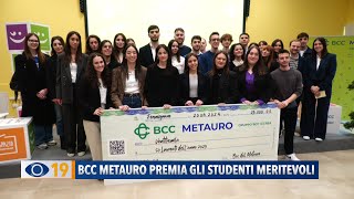 BCC Metauro premia gli studenti meritevoli [upl. by Dwan]