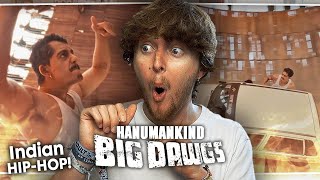 INDIAN HIPHOP Hanumankind  Big Dawgs ft Kalmi  Music Video Reaction [upl. by Yelnahs]