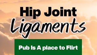 Hip Joint LigamentsStudy within secondsEasy mnemonic👌 [upl. by Varipapa]