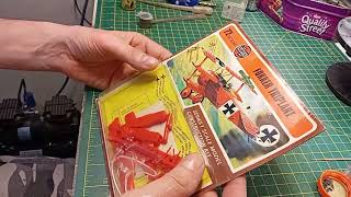 airfix blister pack Fokker triplane [upl. by Shih647]