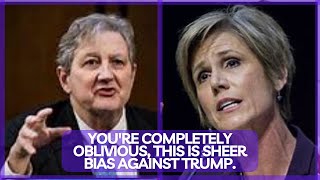 Senator Kennedy SKULLS Former AG Sally Yates Over Unverified Steele Dossier Used Targeting Trump [upl. by Aibat72]