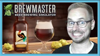 ВАНКО СТАЛ ПИВОВАРОМ  Brewmaster Beer Brewing Simulator [upl. by Aihcrop]