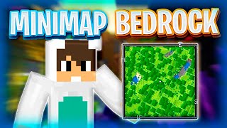 MINI MAPA MOD Para MINECRAFT PE 119  ADDON MINIMAPA Bedrock [upl. by Reine911]