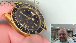 Rolex GMTMaster ref 1675  Uncut Live stream [upl. by Gnad]