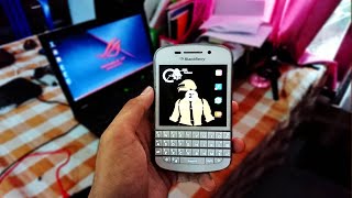 Review Blackberry Q10 di tahun 2019  Masih Layak [upl. by Haerdna839]