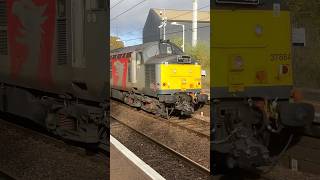 Rail Operations Group Class 37 5Z57 0710 Inverness TMD to Derby RTCNetwork Rail on WCML [upl. by Elockcin]