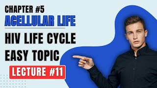 HIV life 🧬 cycle class 11th chapter 5 today lacture 11 very easy topic today [upl. by Desirae]