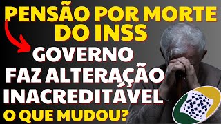 ALERTA PENSÃO POR MORTE DO INSS O QUE MUDOU GOVERNO CRIOU NOVA REGRA QUAL O VALOR DO BENEFÍCIO [upl. by Gussie826]