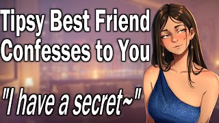 Your Tipsy Best Friend Accidently Confesses to You ASMR Roleplay New Years Party F4A [upl. by Devora575]