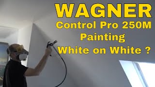 Painting White on White with the WAGNER Control Pro 250M [upl. by Berwick]