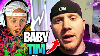 TIMTHETATMAN REACTS TO HIS 8 YEAR OLD GAMING SETUP [upl. by Mahla]