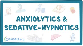 Pharmacology Neuroscience 1 Module  Sedative amp Hypnotics amp anxiolytics [upl. by Eirelam]