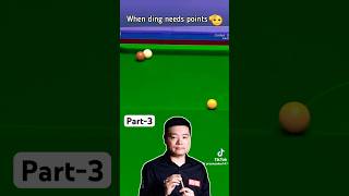 What a snookers done by Ding 🥵 8ballpool viralvideo billiards snooker viralvideo [upl. by Maddis295]