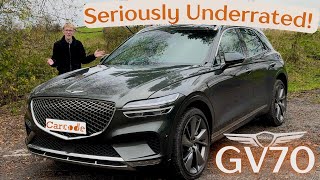 Genesis GV70 Review 2024 Flawless UK4K  Carcode [upl. by Ellennej49]