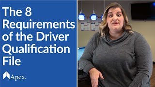 The 8 Requirements of the Driver Qualification File [upl. by Ahsinra]