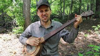 Clifton Hicks  Sourwood Mountain WV Mountain Banjo [upl. by Duwad92]