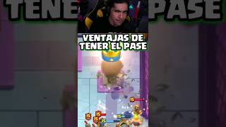 VENTAJAS DE TENER PASE ROYALE clashroyale shorts [upl. by Publius]